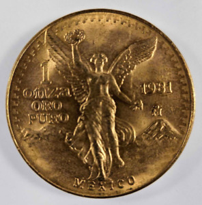 1981 Mexico 1oz Gold Libertad Onza