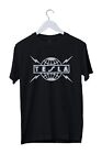 TESLA Men's 2XL Black T-Shirt Rock Band Vtg Style Print Logo 80s Music