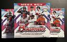 2021 Topps Bowman MLB Baseball Trading Cards Mega Box - Lot Of 5