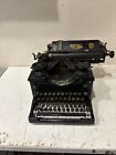 PARTS/REPAIR Antique Royal Model 10 Typewriter w/Beveled Glass Sides 1930s