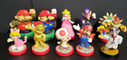 Amiibo Super Mario Brothers Smash Brothers Gold Mario Bowser Etc Lot of 10
