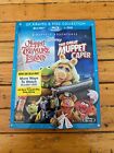 2 Muppety Adventures:  The Great Muppet Caper & Muppet Treasure Island Blu-Ray