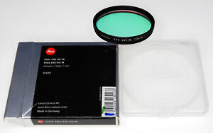 Leica 13413 E-55 Black UV/IR Filter ............ MINT w/Box,Case