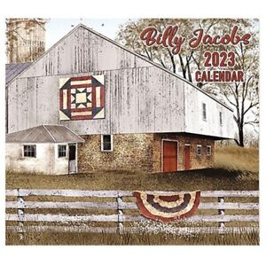 Billy Jacobs 2023 Wall Calendar - Farmhouse Country Life Barns