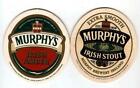 4 New Murphy's Irish Stout Amber Ale Beer Cardboard Coasters Heineken Ireland 86