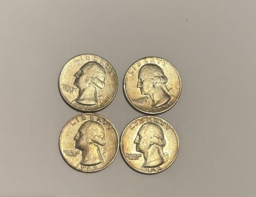 Error Coin Rare 1965 Liberty Washington Quarter No Mint Mark Errors on letters.