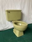 Vintage Avocado Green Porcelain Toilet Old Crane Bathroom We Ship 687-23E