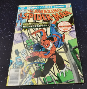 Amazing Spiderman #161 Marvel Comics 1976 Raw Comic