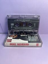 MIKI HOWARD Love Confessions 1987 Cassette Tape First Edition  VG+