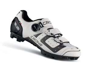NEW CRONO CX3 Cycling Shoes MTB Gravel BMX - White BOA Italian Sidi Gaerne