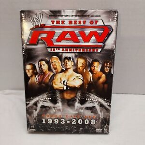 WWE The Best Of Raw 15th Anniversary 1993 - 2008 (DVD, 2008, 3-Disc Set)