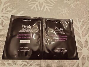 Aveda Invati Advanced Exfoliating Shampoo Light /Conditioner - each 10ml x 1 pc.