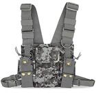 abcGoodefg Radio Chest Harness Chest Front Pack Pouch Holster Vest Rig for Tw...