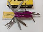 Leatherman Juice XE6 Purple Collectable Retired Rare 18 Tools  New in Box