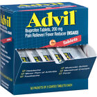 Advil Tablets 200MG PAIN RELIEVER / FEVER REDUCER (50 Packets of 2 Tablets Each)