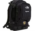 DS SUPREME THE NORTH FACE RTG BACK PACK AND EXTRA PUCH PACK BLACK NO TAGS AUTHEN