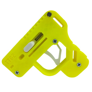 Tic Tac Gun 2 Toy - Launches TicTacs 5-8' - Yellow/White - Includes TicTacs