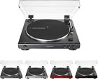 Audio Technica AT-LP60X Fully Automatic Belt Drive Stereo Turntable, Black