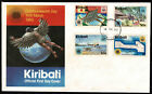 Kiribati 1983 Commonwealth Day FDC - Complete Set Of Four Stamps - MUH