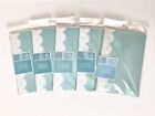 50 Gartner Studios wedding invitation cards, aqua blue w white lace, 5 pks of 10