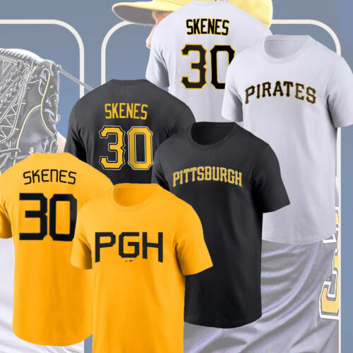 SALE!!_ Paul Skenes #30 To Pittsburgh Pirates Name & Number T-Shirt S-5XL