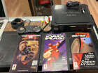Panasonic 3DO Console Lot with Road Rash, Need for Speed & Wing Commander (Teste