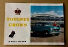 Toyota Toyopet Crown RS Brochure 1950s