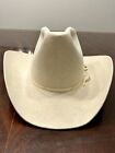 Resistol Cowboy Hat 4x Beaver size 7 1/8th Cream Color Vintage