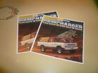 1980 Dodge Ramcharger Sales Brochure- Vintage - Two for One