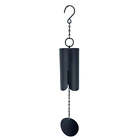 Chime Cow Bell Black Steel Heavy Wind Chime