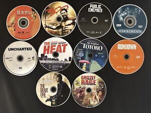 Lot Of 50 Random Movies Disc Only On DVD