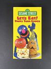 New ListingSesame Street Let's Eat! Funny Food Songs VHS (1998)