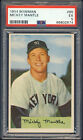 1954 Bowman #65 Mickey Mantle PSA 5 New York Yankees HOF