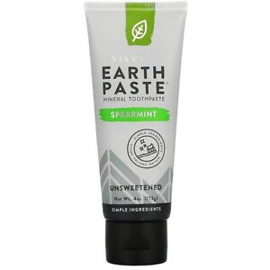 Redmond Trading Company Earthpaste - Unsweetened Spearmint 4 oz Paste