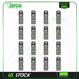 For Ford 5.0/302 351W V8 SBF Hydraulic Roller Valve Lifters Tappets Set/16 (For: Ford)
