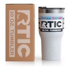 RTIC 20 oz Tumbler Hot Cold Double Wall Vacuum Insulated 20oz White, Matte