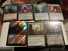 magic the gathering Mixed lot 7 Cards From Who, Cmm, Rvr, Itj