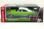 Auto World AMM1249 1/18 Muscle Machines Cover Car 1970 Dodge Charger R/T Diecast