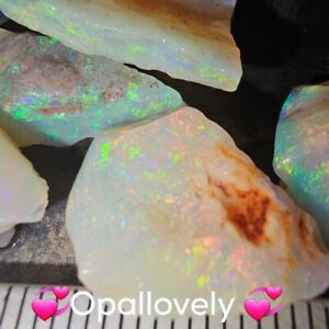 #6280#Coober Pedy opal rough 34cts