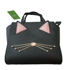 Kate Spade New York Black Cat Leather Crossbody Handbag *new w/ tags*