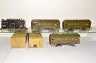 Lionel Prewar Standard Gauge Tin Toy 33, 35, 35, 36 Passenger Set Amazing / Box