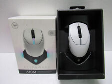 USED Alienware Gaming Mouse 610M RGB AW610M WHITE