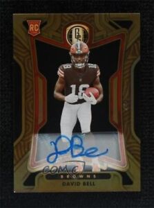 2022 Gold Standard Rookies Black Auto 1/1 David Bell RC #133  Auto  ONLY 1 MADE