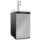 Ivation Kegerator, Draft Beverage Dispenser & Beer Cooler - Stainless Steel
