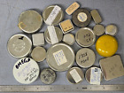 Assorted Watch Parts Metal Storage Tin Lot #1 Stash Boxes Watchmaker Bench Tool