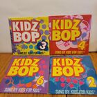 Kidz Bop Lot Volume 2 3 4 6 McDonalds Happy Meal Version 5 Songs on each 2009