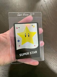 Super Mario Bros. Wonder Trading Card In-Hand Exclusive SUPER STAR (HOLOFOIL)