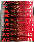 New ListingNEW Sealed 9 Pack Lot JVC SX T-120 High Performance Blank VHS Tapes 6 Hours