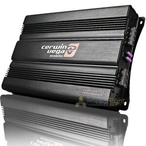 Cerwin Vega Monoblock 1 Channel Amplifier 2000 Watts Max 2 Ohm Stable CVP2000.1D
