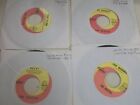 the beatles 45 records lot of 4/very good capitol swirl label
